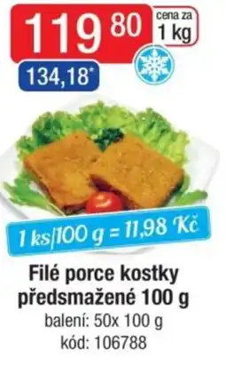 Qanto Filé porce kostky předsmažené nabídka