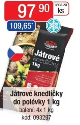 Qanto Játrové knedlíčky do polévky nabídka