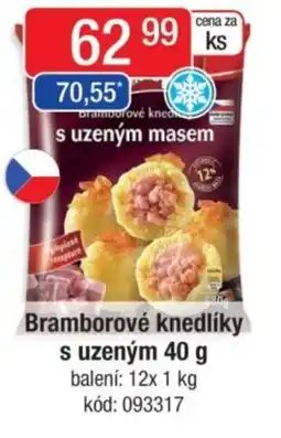 Qanto Bramborové knedlíky s uzeným nabídka