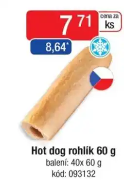 Qanto Hot dog rohlík nabídka