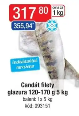 Qanto Candát filety glazura nabídka