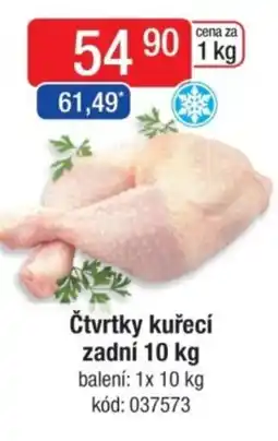 Qanto Čtvrtky kuřecí zadní nabídka
