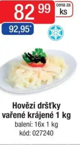 Qanto Hovězí dršťky vařené krájené nabídka