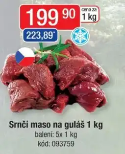 Qanto Srnčí maso na guláš nabídka