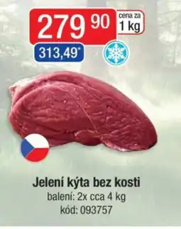 Qanto Jelení kýta bez kosti nabídka