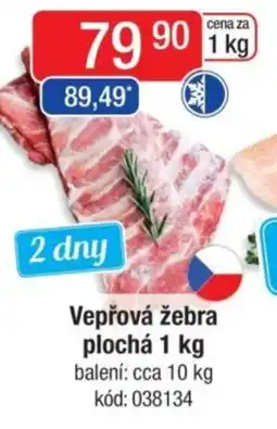 Qanto Vepřová žebra plochá nabídka