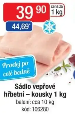 Qanto Sádlo vepřové hřbetní - kousky nabídka
