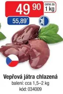 Qanto Vepřová játra chlazená nabídka