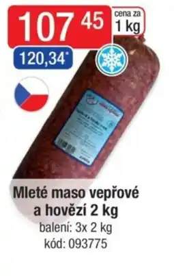 Qanto Mleté maso vepřové a hovězí nabídka
