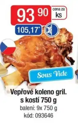 Qanto Vepřové koleno gril. s kostí nabídka