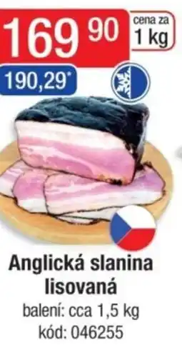 Qanto Anglická slanina lisovaná nabídka