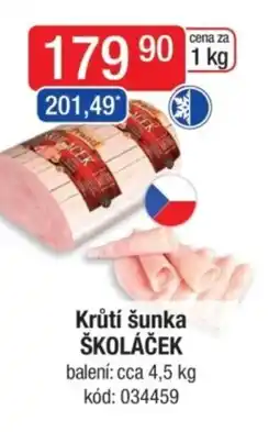 Qanto Krůtí šunka školáček nabídka
