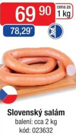 Qanto Slovenský salám nabídka