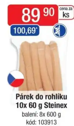 Qanto Párek do rohlíku Steinex nabídka