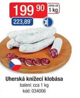 Qanto Uherská knížecí klobása nabídka
