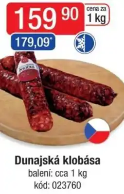Qanto Dunajská klobása nabídka