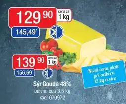 Qanto Sýr Gouda 48% nabídka