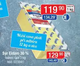 Qanto Madeta Sýr Eidam 30% nabídka