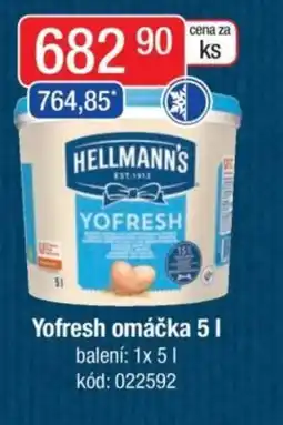 Qanto HELLMANN'S Yofresh omáčka nabídka
