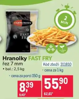 Makro Fast Fry nabídka