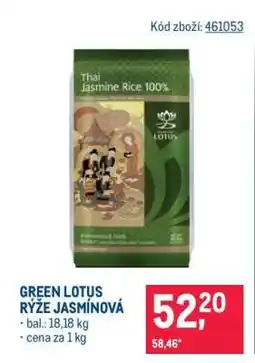 Makro GREEN LOTUS RÝŽE JASMÍNOVÁ nabídka