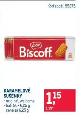 Makro Karamelové sušenky nabídka
