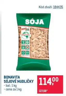 Makro Bonavita sójové nudličky nabídka