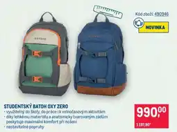 Makro Studentský batoh Oxy Zero nabídka