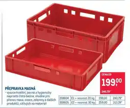 Makro PŘEPRAVKA MASNÁ nabídka