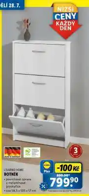 Lidl LIVARNO HOME BOTNÍK nabídka