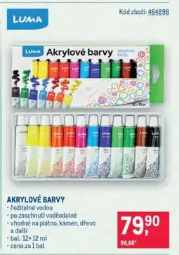 Makro AKRYLOVÉ BARVY nabídka