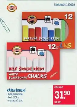 Makro Křída školní nabídka