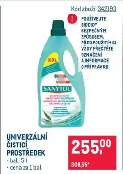 Makro Univerzální čisticí prostředek nabídka