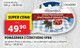 Lidl ERIDANOUS POMAZÁNKA Z ČERSTVÉHO SÝRA nabídka