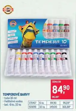 Makro Temperové barvy nabídka