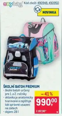 Makro Školní batoh Premium nabídka