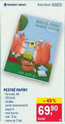 Makro Pestré papíry nabídka