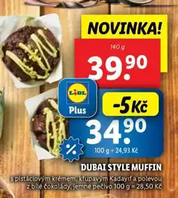 Lidl DUBAI STYLE MUFFIN nabídka