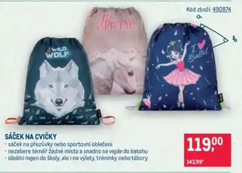 Makro SÁČEK NA CVIČKY nabídka