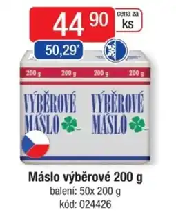 Qanto Máslo výběrové nabídka