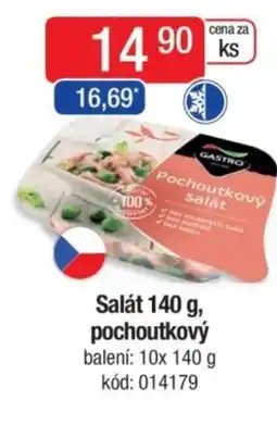 Qanto Salát, pochoutkový nabídka