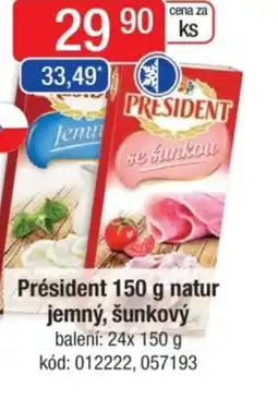 Qanto Président natur jemný, šunkový nabídka