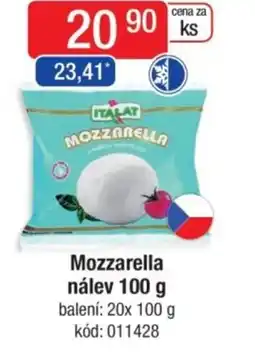 Qanto Mozzarella nálev nabídka