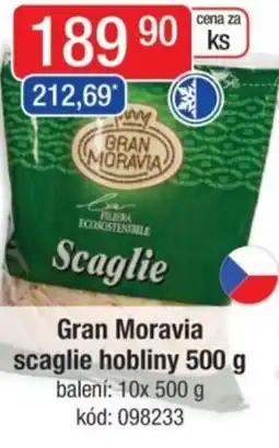 Qanto Gran Moravia scaglie hobliny nabídka