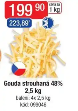 Qanto Gouda strouhaná 48% nabídka