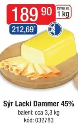 Qanto Sýr Lacki Dammer 45% nabídka