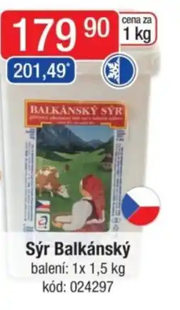 Qanto Sýr Balkánský nabídka