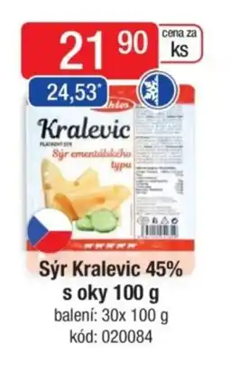 Qanto Sýr Kralevic 45% s oky nabídka