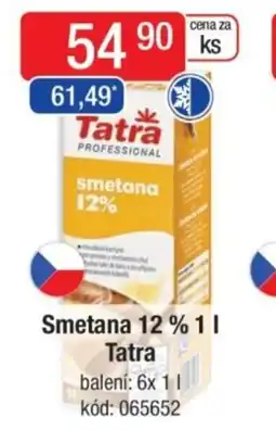 Qanto Smetana 12% Tatra nabídka