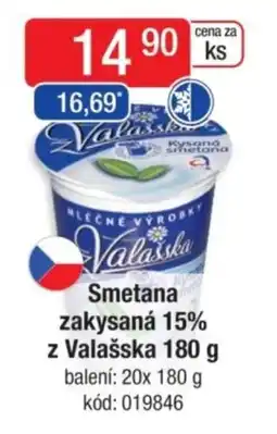 Qanto Smetana zakysaná 15% z Valašska nabídka